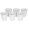 Kavos Puodelių Rinkinys - Bialetti Bicchierini 6x 60 Ml Balti