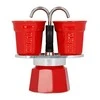 Bialetti Mini Express kavos virimo aparatas, raudonos spalvos, 2 puodeliai