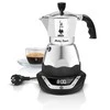 Bialetti Moka Timer kavinukas su skaitmeniniu ekranu