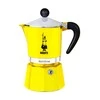 Bialetti espreso kavos virimo aparatas Rainbow 3 puodeliai geltoni