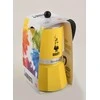 Bialetti espreso kavos virimo aparatas Rainbow 3 puodeliai geltoni