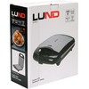 Vaflinė Lund „Toya Sa Poland“ torto skrebučiai 1400 W, 24 vnt., keraminė lėkštė (67527)