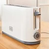 Skrudintuvas Black & Decker juodas+decker Toaster Juodas & Decker BXTO1001E (1000W)
