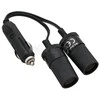 Blow Automobilinis cigarečių žiebtuvėlio skirstytuvas 1xPLUG/2xSOCKET+CS-25 laidas