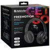 Ausinės Defender Freemotion B552 Juoda