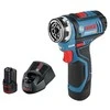 Bosch Akumuliatorinis gręžtuvas-suktuvas GSR 12V-15 FC Set, 2x2.0Ah, 4xGFA