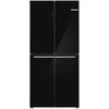 Bosch Series 4 KMC85LBEA šoninis šaldytuvas Laisvai pastatomas 547 L E Juodas