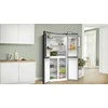 Bosch Series 4 KMC85LBEA šoninis šaldytuvas Laisvai pastatomas 547 L E Juodas
