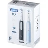 Braun iOG3d.2i6.2K Oral-B iO3 Elektrinis Dantų Šepetėlis Matt Juodas/Ice Mėlyna Duo Pack Edition