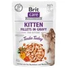 Konservuotas ėdalas katėms Brit Care Cat Kitten Fillets in Gravy kalakutiena, 85 g