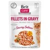 Brit Care Fillets in Gravy lašiša NAUJIENA 85 g