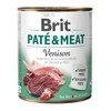 Drėgnas Šunų Maistas - BRIT Paté &amp; Meat Su Elniena 800g