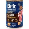 Brit Premium by Nature konservai šunims ėriena with Buckwheat 400g