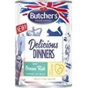 Drėgnas Kačių Maistas - BUTCHER'S Delicious dinners Ocean, 400 G
