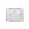 Spintelė rakinama, vienos sekcijos Lanberg WF01-6406-10S (6U, 368mm / 600mm / 450 mm, pakabinama, Stiklas, 19', pilka spalva)
