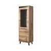 Cama Meble Spinta - Nord 60x38x182,5 Cm Ąžuolo Wotan/antracito