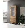 Cama Meble Spinta - Nord 60x38x182,5 Cm Ąžuolo Wotan/antracito