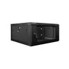 LANBERG WF01-6604-10B sieninis stovas 19 colių išmontuojamas plokščias paketas 4U/600x600mm juodas