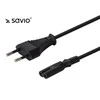 Maitinimo Kabelis - SAVIO CL-105 2-Pin 3m 250V 2.5A Juodas