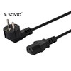 Maitinimo Laidas - Savio Schuko IEC C13 1,8 m CL-98