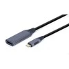 GEMBIRD A-USB3C-HDMI-01 USB Type-C į HDMI ekrano adapterio erdvės pilkas