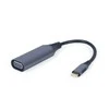 GEMBIRD A-USB3C-VGA-01 USB Type-C į VGA ekrano adapterio vietos pilkas