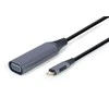 GEMBIRD A-USB3C-VGA-01 USB Type-C į VGA ekrano adapterio vietos pilkas