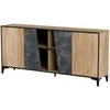 Cama Meble Komoda - Cama OVO 180x38xH83 Ąžuolas/Betonas