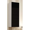 Cama spintelė VIGO '90', 90/35/32 (spalva: balta/blizgi juoda)