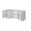 Cama Meble Baldas - Komoda Nova 155x40x72 Balta Matinė