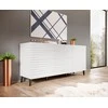 Cama Meble Baldas - Komoda Nova 155x40x72 Balta Matinė
