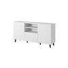 Cama komoda PAFOS 150x42x82, balta matinė