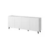 Cama Meble Komoda - Pafos 200x42x82, Balta Matinė