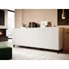 Cama Meble Komoda - Pafos 200x42x82, Balta Matinė