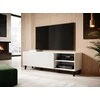 Cama Meble Televizoriaus Spintelė - Pafos 150x42x52 Balta Matinė