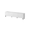 TV staliukas Cama Meble Televizoriaus Spintelė - Pafos 200x42x52, Balta