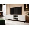 TV staliukas Cama Meble Televizoriaus Spintelė - Pafos 200x42x52, Balta