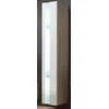 Cama Meble Sieninė lentyna WIO180 VIGO, 180/40/30, (spalva: Sonomos ąžuolas/Blizgi balta)