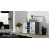 Cama Meble Komoda - Soho S7 120cm Pilka/baltai