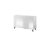 Cama Meble Šoninė Spintelė - Cama 2D Balta Blizgi