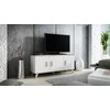 Cama Meble Šoninė Spintelė - Cama Lotta 150 3D Balta Ir Sonoma Ąžuolas
