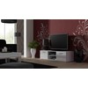 TV staliukas Cama Meble Televizoriaus stovas - Cama SOHO 140 Balta/Šviesiai Balta