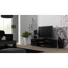 Cama Meble Televizoriaus Stovas - Cama Soho 140 Juodas Blizgus