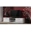 Cama Meble Televizoriaus Stovas - Cama Soho 180 Baltas Blizgus