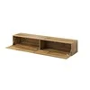 Cama pakabinama TV spintelė VIGO '180' 30/180/40 (spalva: Votan ąžuolas)