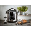 Camry | Pressure cooker | CR 6409 | 1500 W | Alluminium pot | 6 L | Number of programs 8 | Nerūdijantis plienas/Juodas