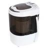 Skalbimo mašina Camry CR 8054 Mini skalbimo mašina su gręžimo funkcija, Skalbimo talpa iki 3kg, Gręžimo galia iki 1kg, Baltai pilka
