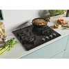Kaitlentė Candy Saldainiai CDK6GF4WEKB Juodas Įmontuojamas 59,5 cm Dujos 4 zona(s)