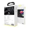 Baseus automobilinis įkroviklis 24W su 3-in-1 USB kabeliu 1.2m