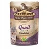 Carni Love Carnilove konservai katėms maiš. Quail Dandelion for sterilized 85g